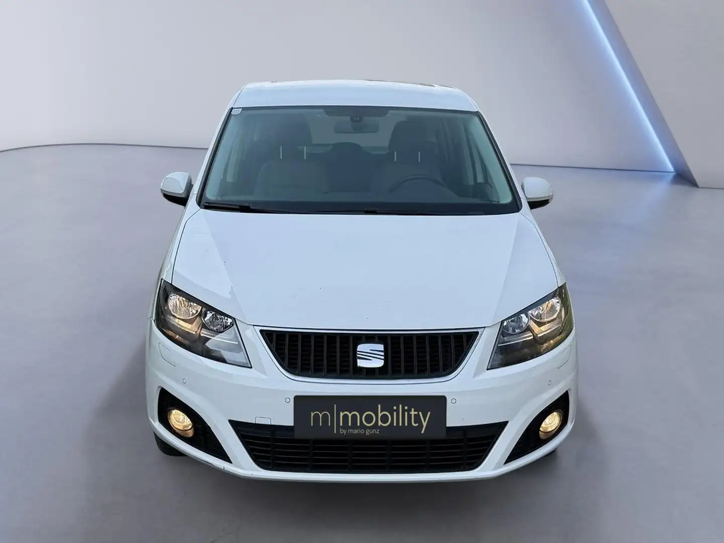 SEAT Alhambra 2.0 TDI Parksensoren | Sitzheizung Pickerl neu ... Weiß - 2