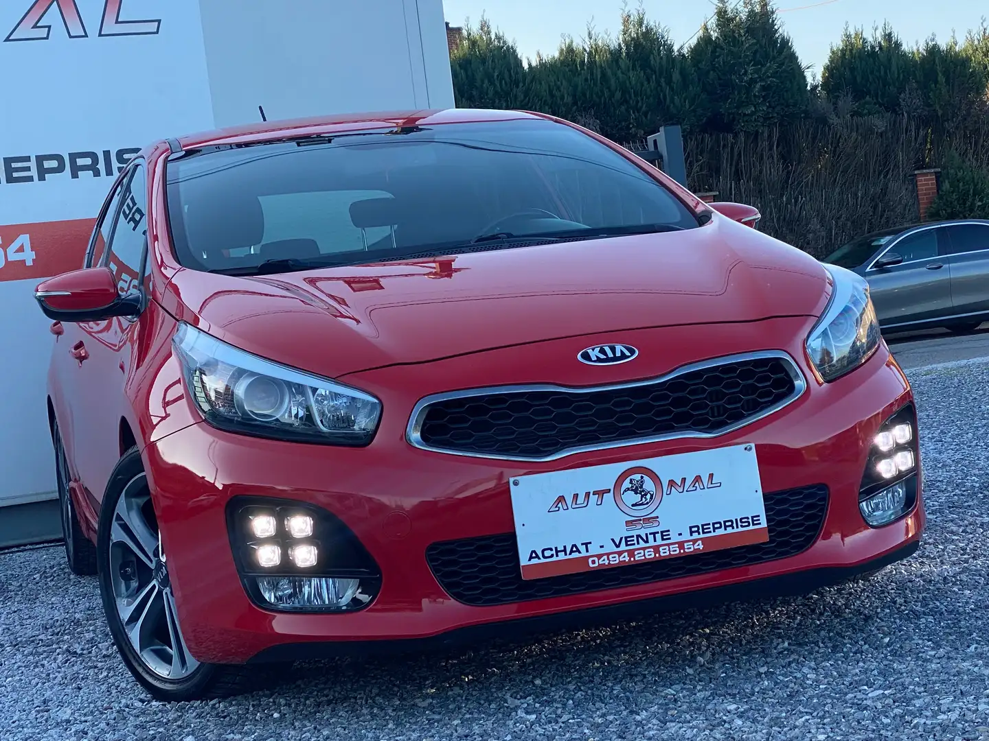 Kia Ceed / cee'd 1.0 T-GDi GT Line**CARNET*GPS*CAMERA*LED*CLIM*PDC Rood - 2