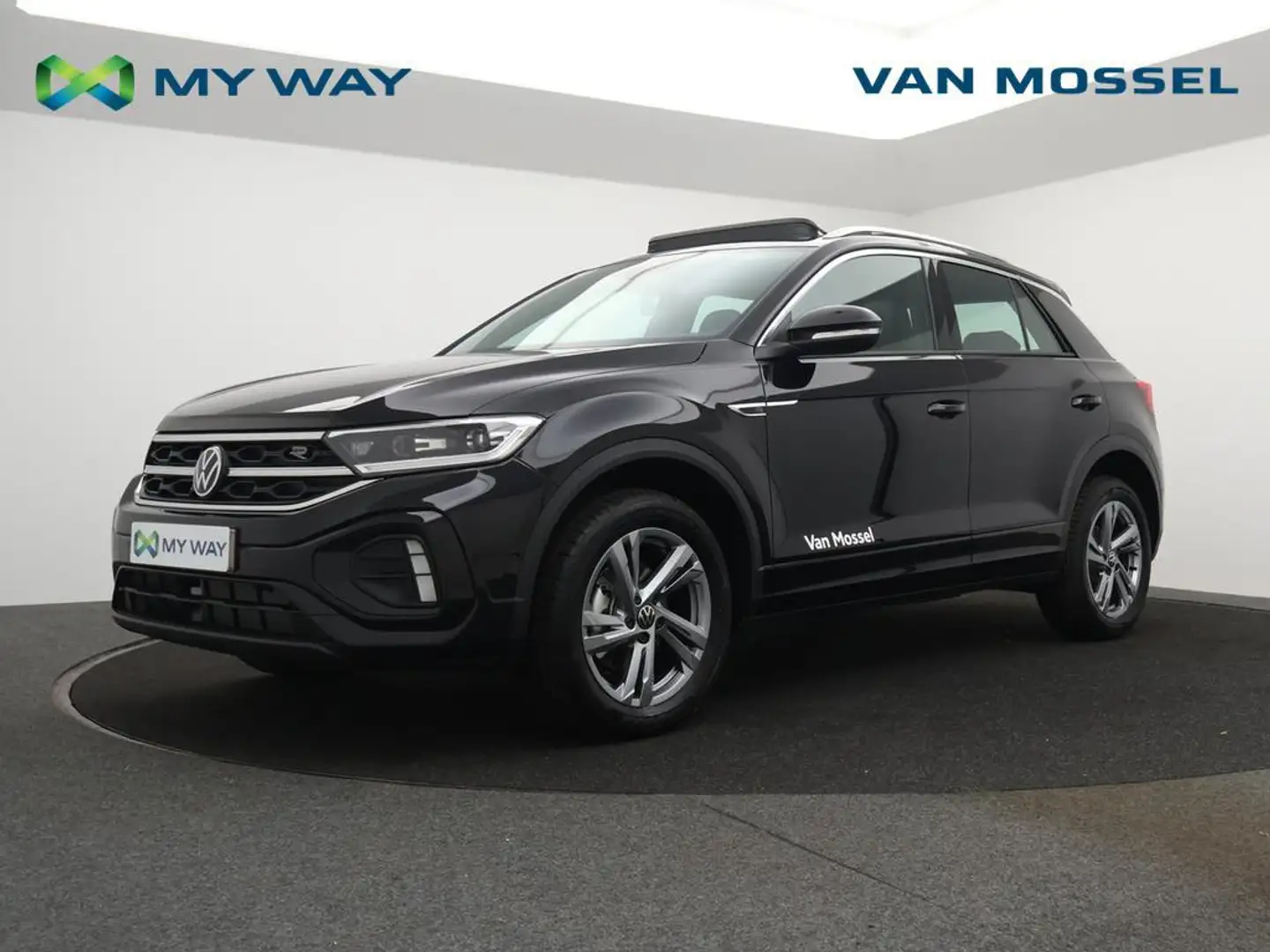 Volkswagen T-Roc T-Roc R-Line Business 1.0TSI 116PK *PANO DAK*ELEKT Noir - 1