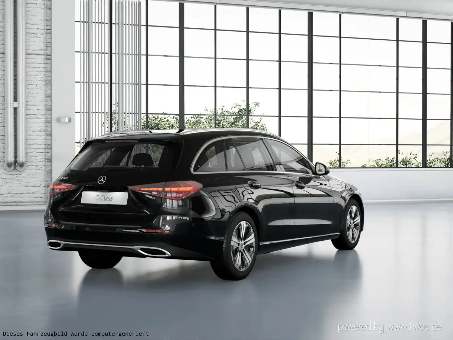 Mercedes-Benz C 200 C 200 T *AVANTGARDE*PANO*LED*KAMERA*TWA*EASY-P* Schwarz - 2