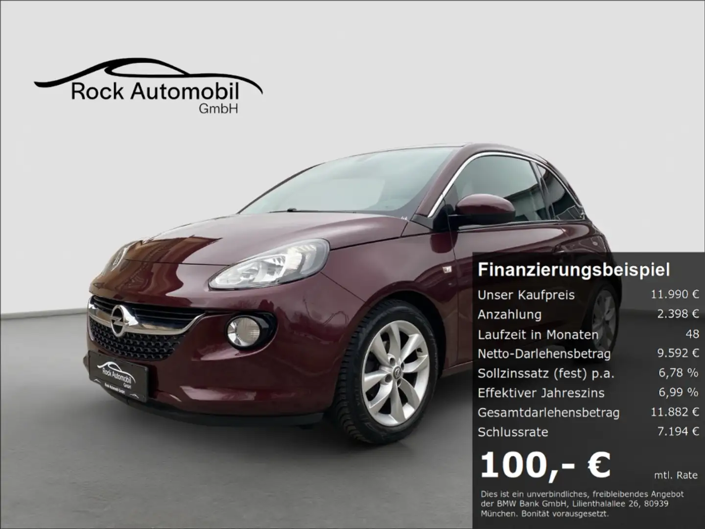 Opel Adam Jam 1,4 Benzin Klima *Garantie* Красный - 1