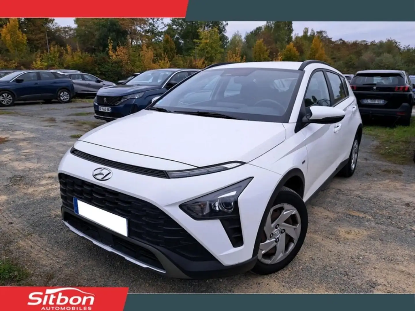 Hyundai BAYON 1.0 T-GDi Hybrid 48V 100 DCT-7 Business CAMERA GPS Blanc - 1