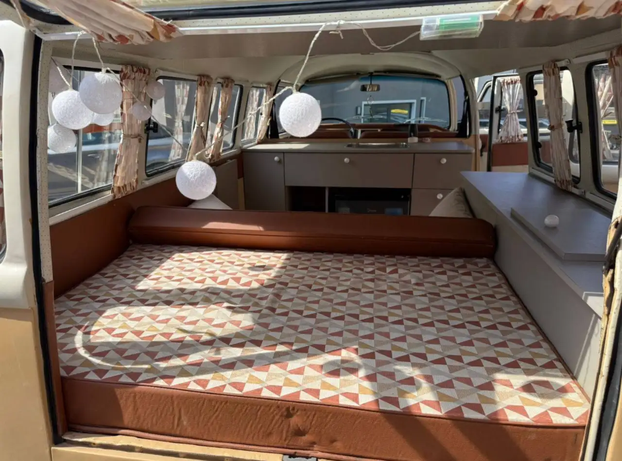 Volkswagen T2 VW T2 Bulli Camping H Zulassung mit Küche, foto 12