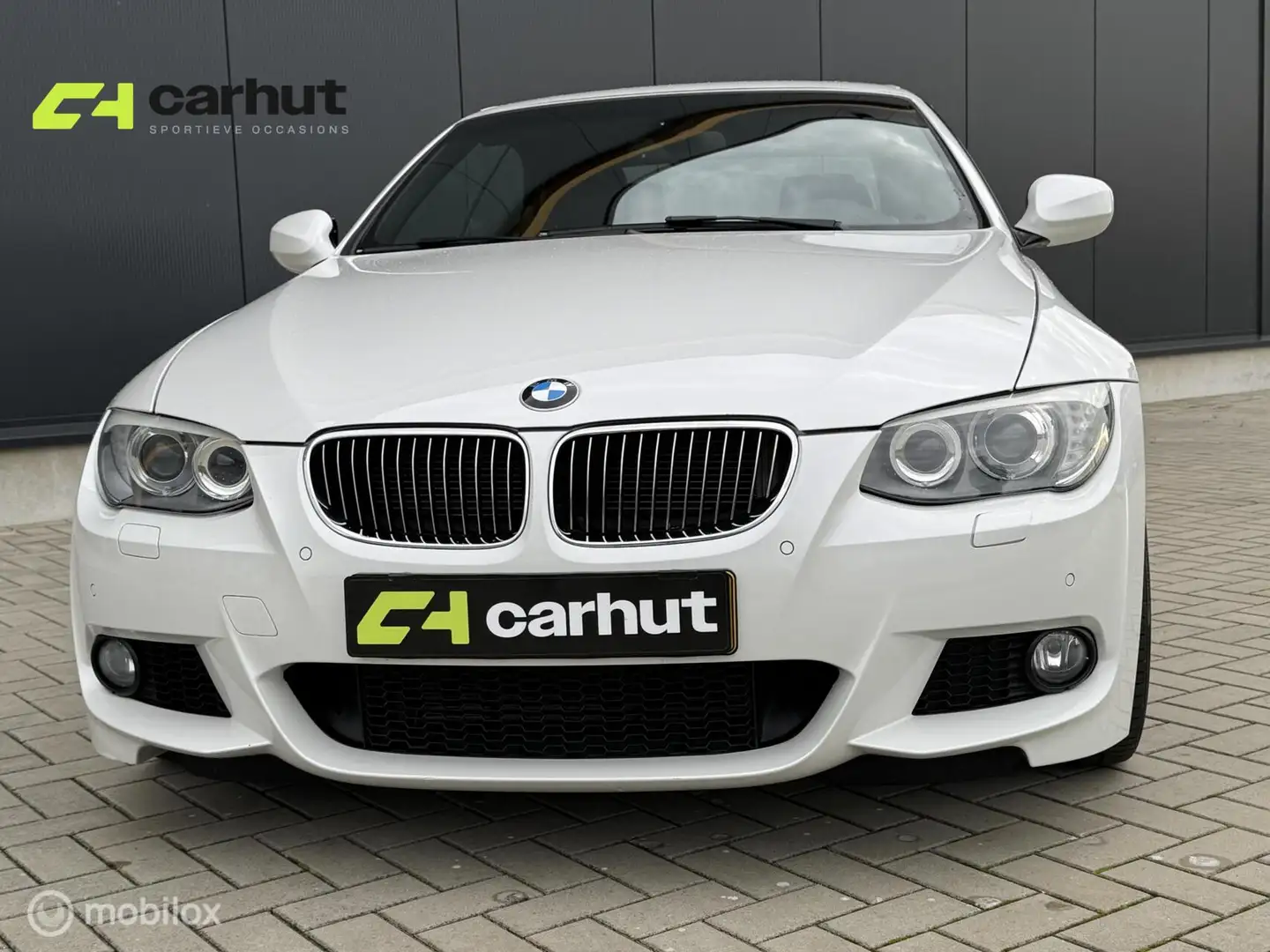 BMW 335 3-serie Cabrio 335i High Executive Blanc - 2