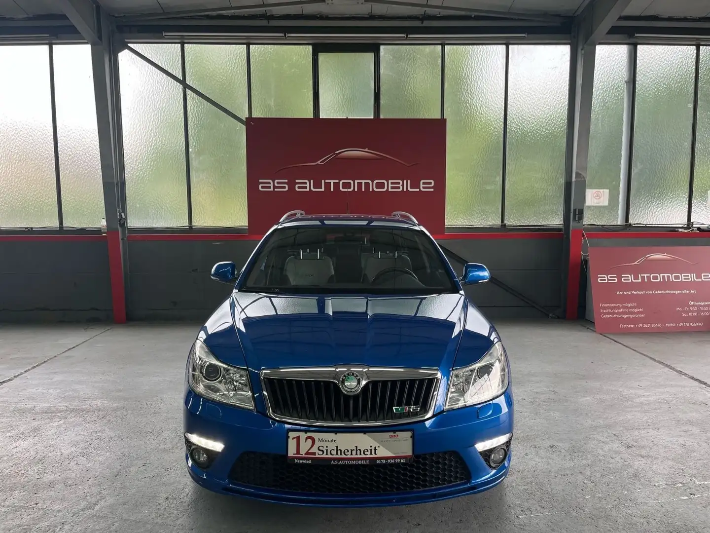 Skoda Octavia Combi RS*Bixenon*Klimaautomatik* Blau - 1