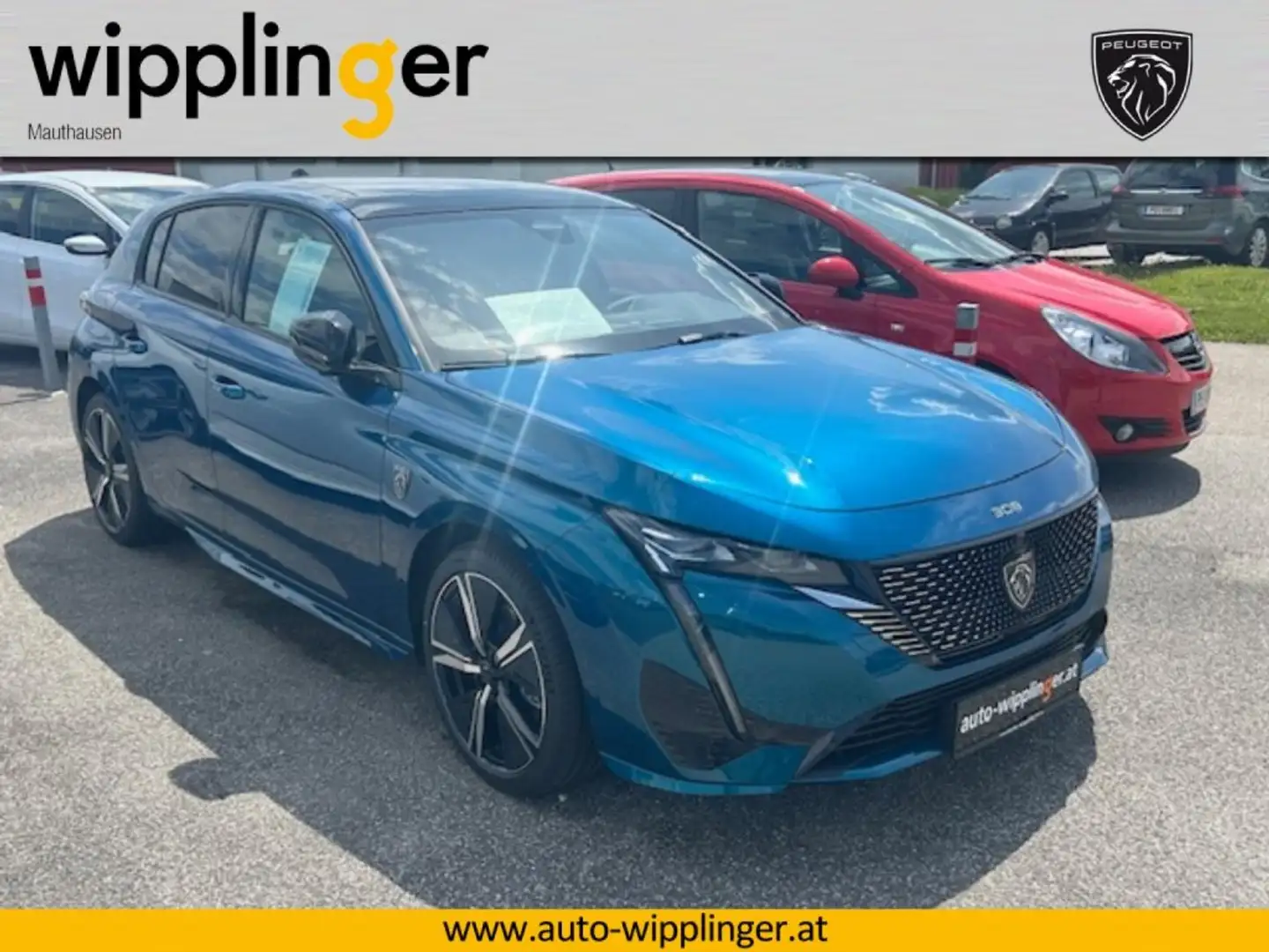 Peugeot 308 GT Hybrid 145 e-DCS6 Blau - 2