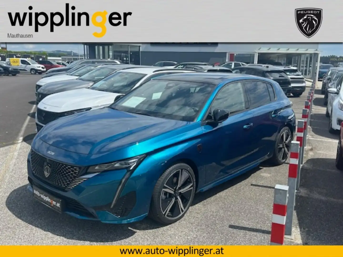 Peugeot 308 GT Hybrid 145 e-DCS6 Blau - 1