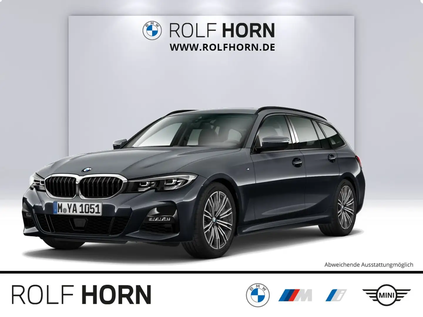BMW 320 i Touring M Sportpaket HiFi Stop&Go PDC Klima Grau - 1