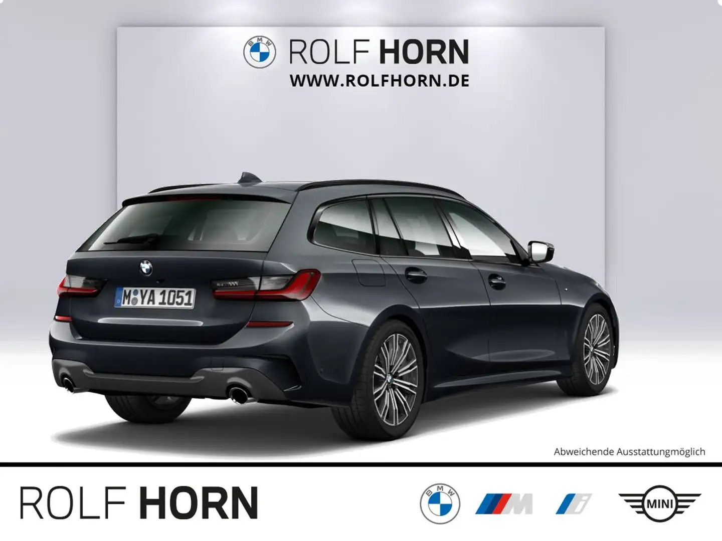 BMW 320 i Touring M Sportpaket HiFi Stop&Go PDC Klima Grau - 2