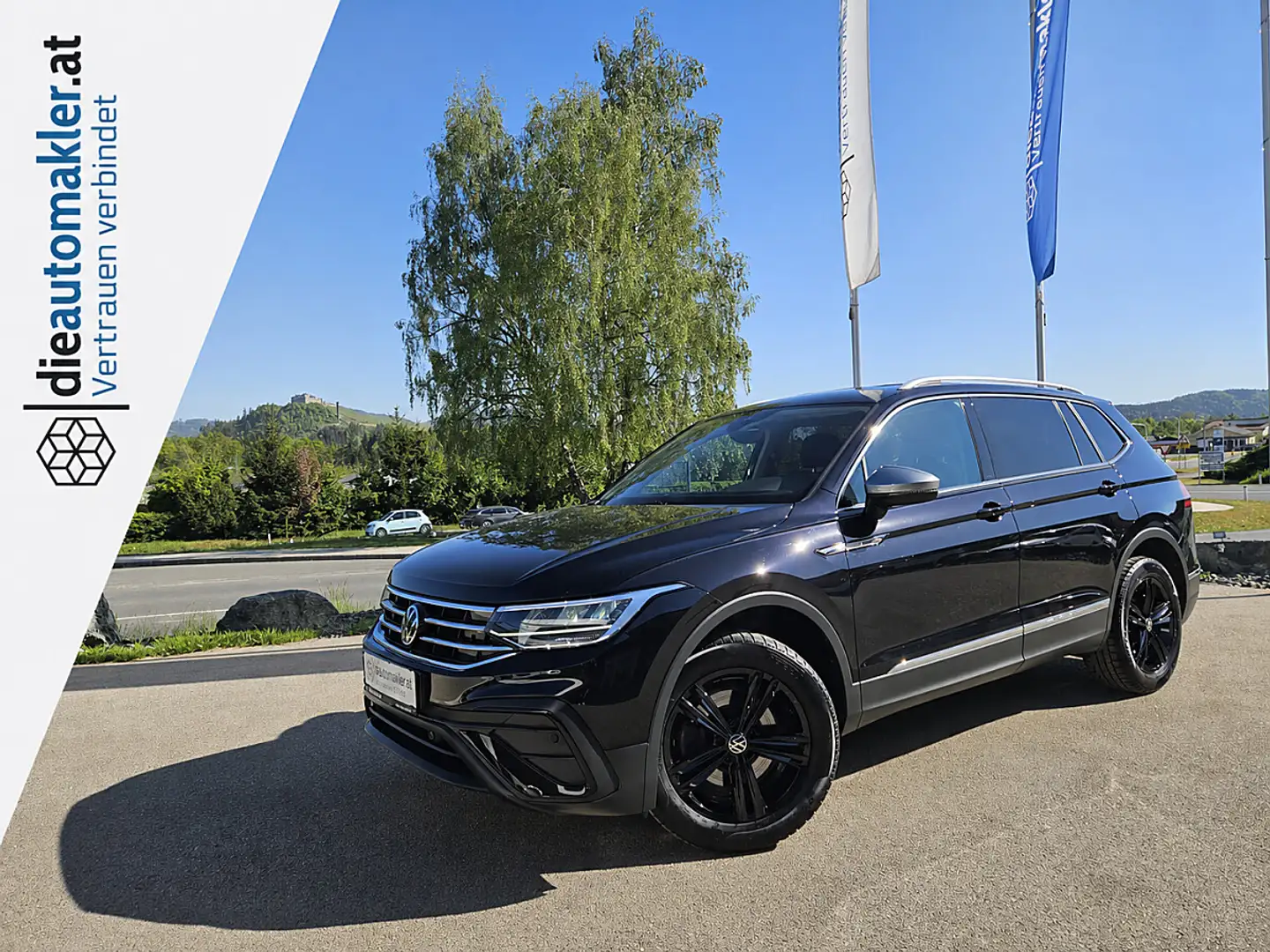Volkswagen Tiguan Allspace Life 2,0 TDI SCR DSG 4Motion Schwarz - 1