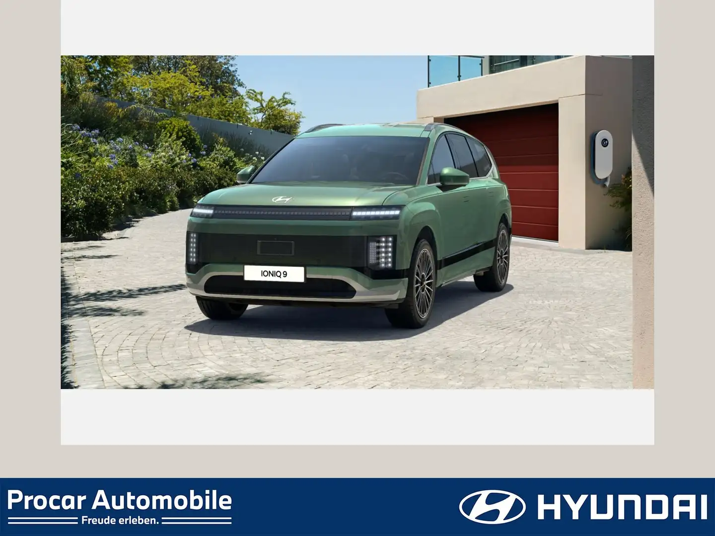 Hyundai IONIQ 9 UNIQ Performance Glas-schiebedach Zelená - 1