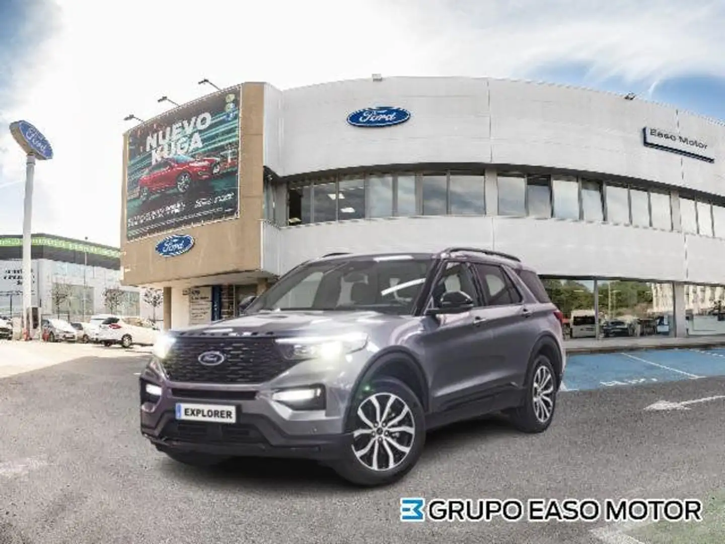 Ford Explorer 3.0 PHEV ST-Line AWD 450 Gris - 2