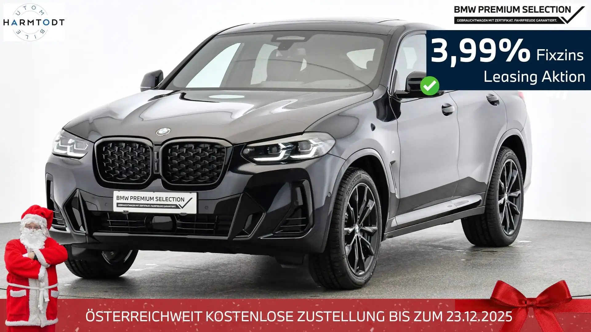 BMW X4 xDrive 30d Schwarz - 1