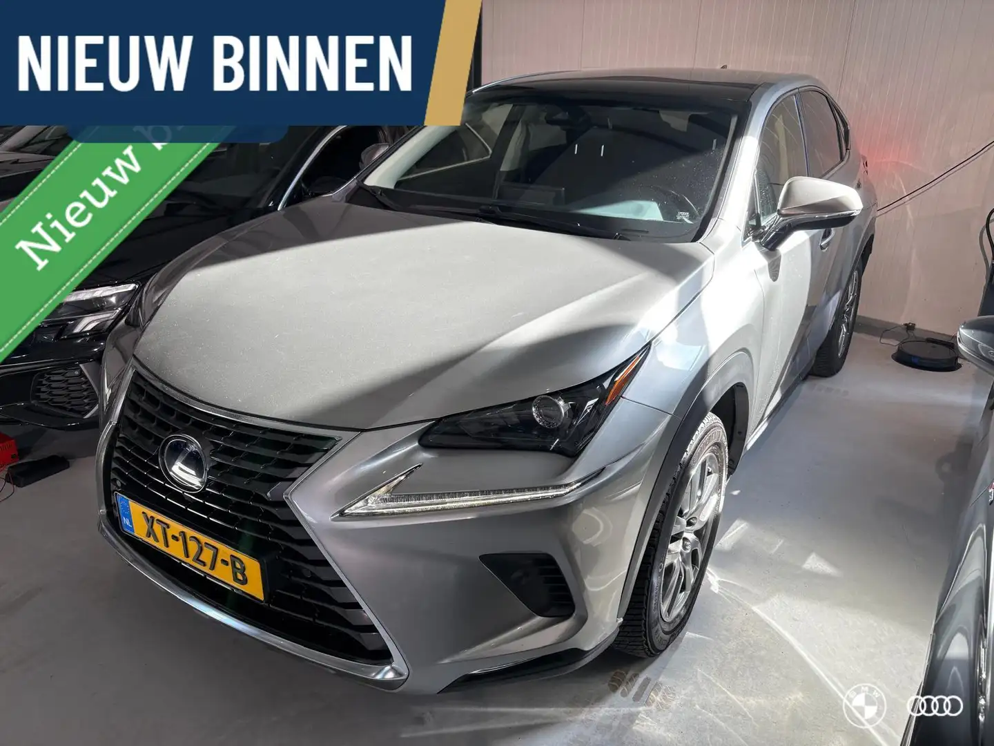 Lexus NX 300h AWD Dealer onderhouden Trekhaak Panorama Leer Grijs - 1