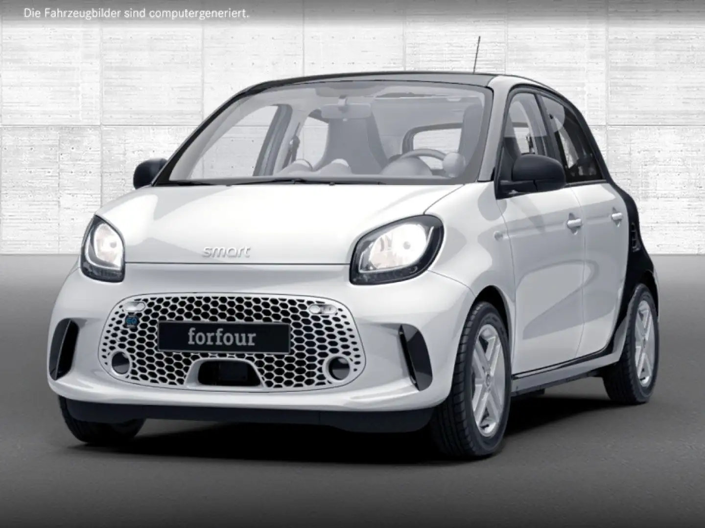 smart forFour EQ 60kWed passion SHZ Pano PDC+Kamera Weiß - 2