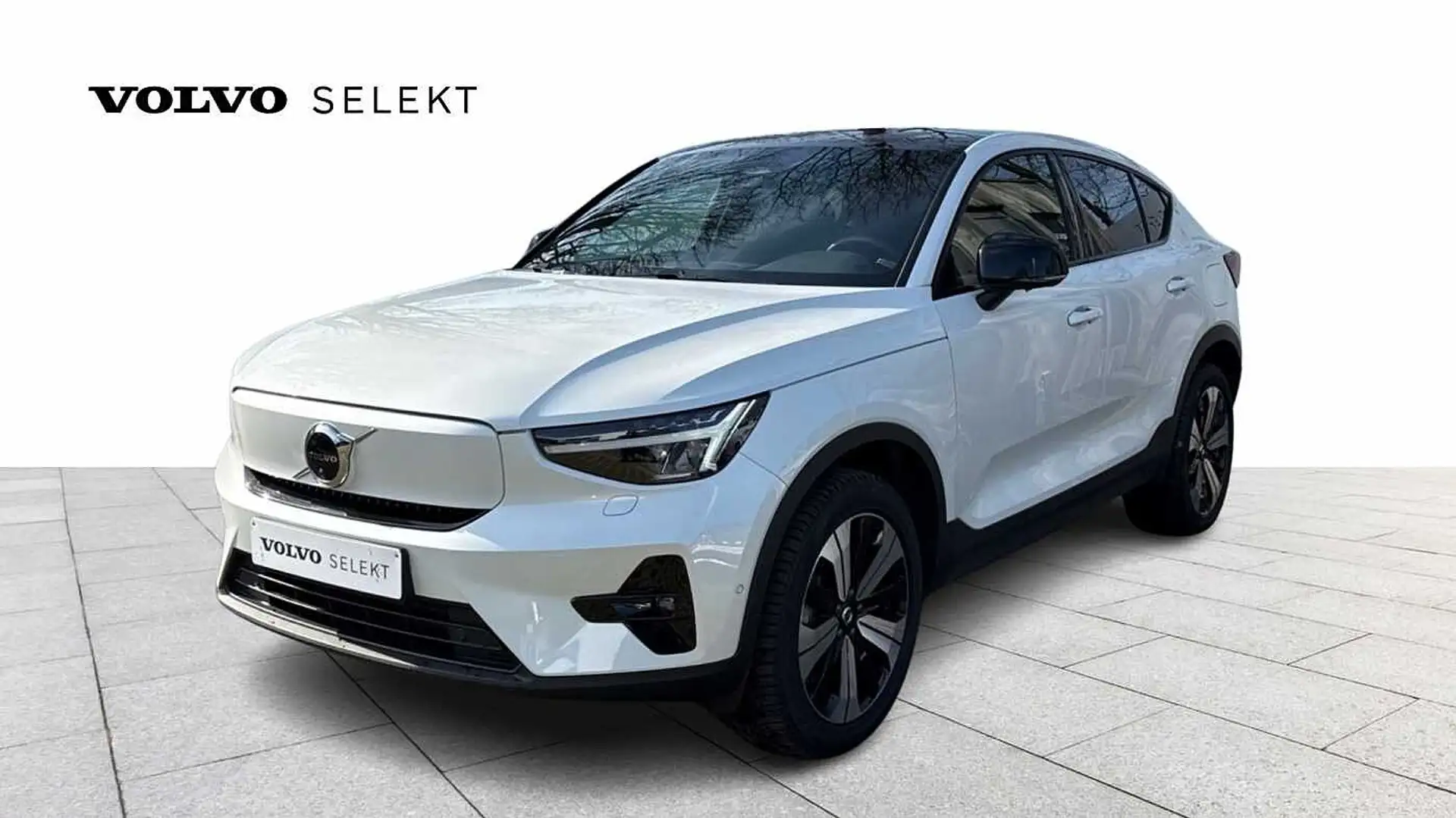 Volvo C40 Recharge Ultimate, Single Motor Extended Range Blanc - 1