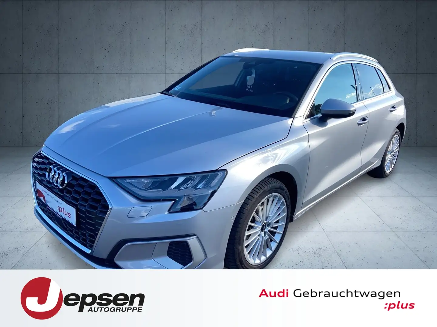 Audi A3 Sportback advanced 35 TFSI 110(150)  S tronic Silber - 1
