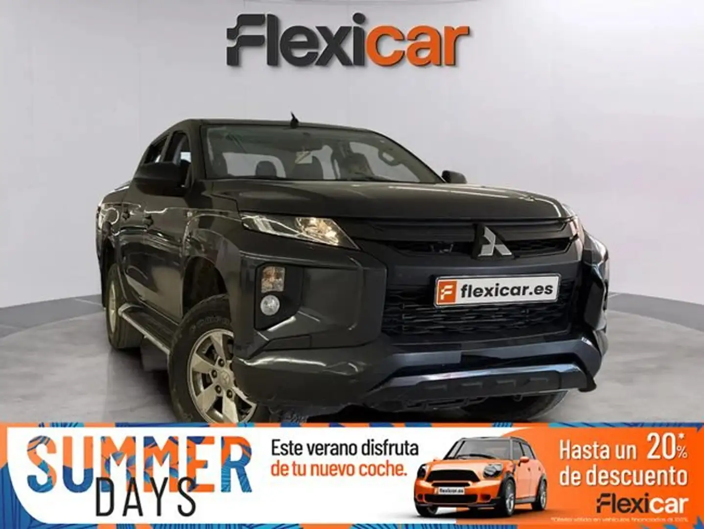 Mitsubishi L200 ++Pick+Up+Diesel++2.2DI-D+Doble+Cabina+M-PRO%2C+11 Negro - 1