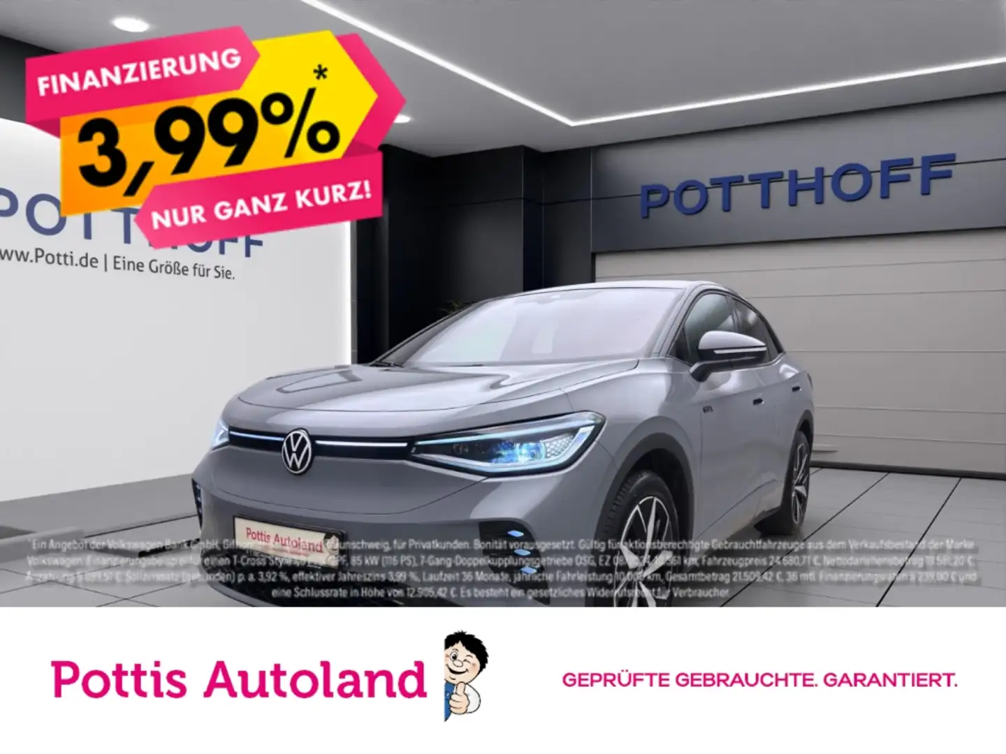 Volkswagen ID.5 4M GTX AHK NAVI KAMERA IQ.LIGHT Gris - 1