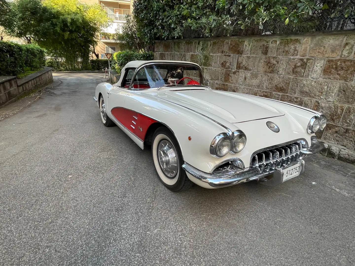 Chevrolet Corvette C1 1960 Blanco - 1
