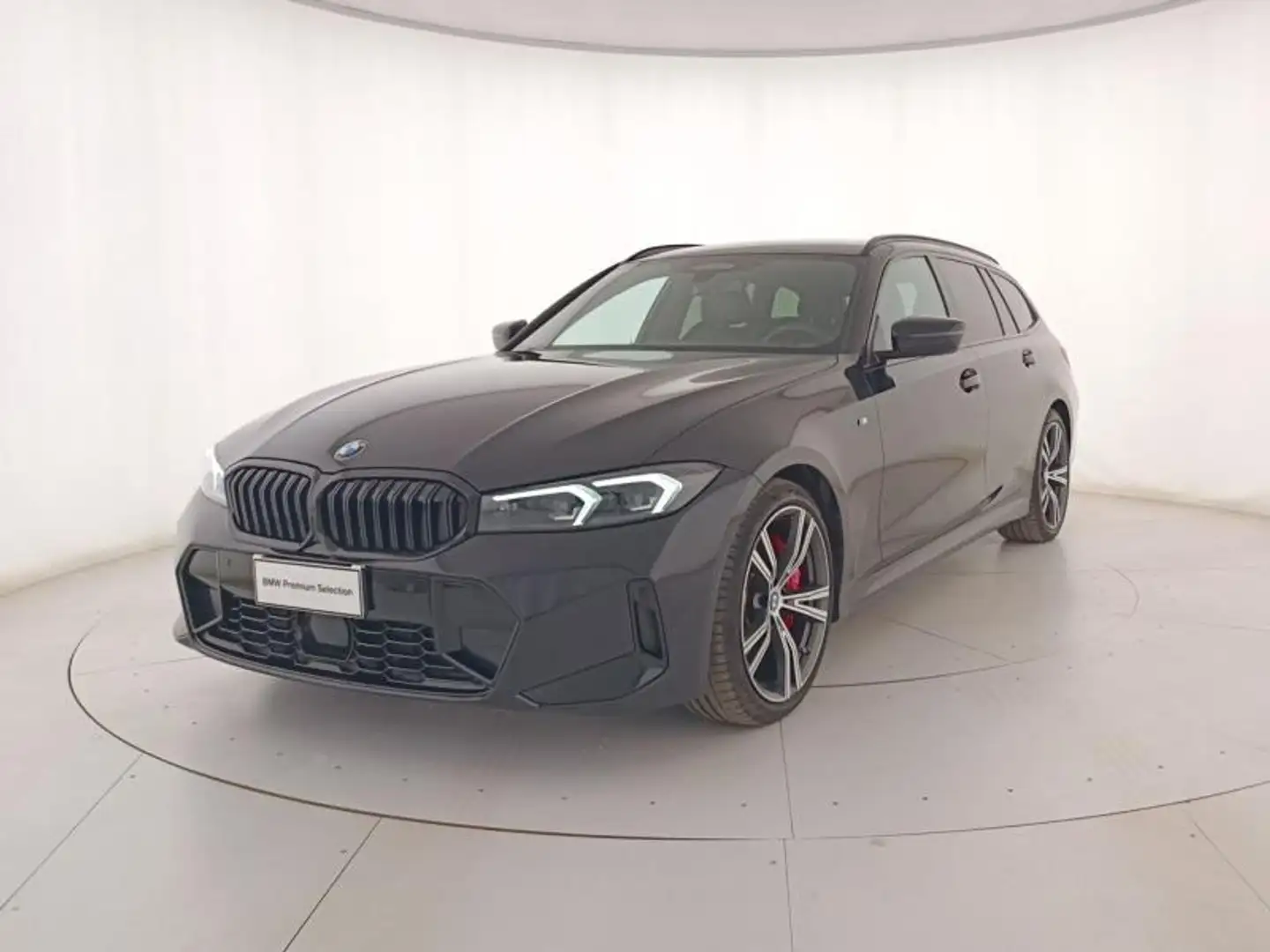 BMW 320 d Touring mhev 48V Msport xdrive auto Nero - 1