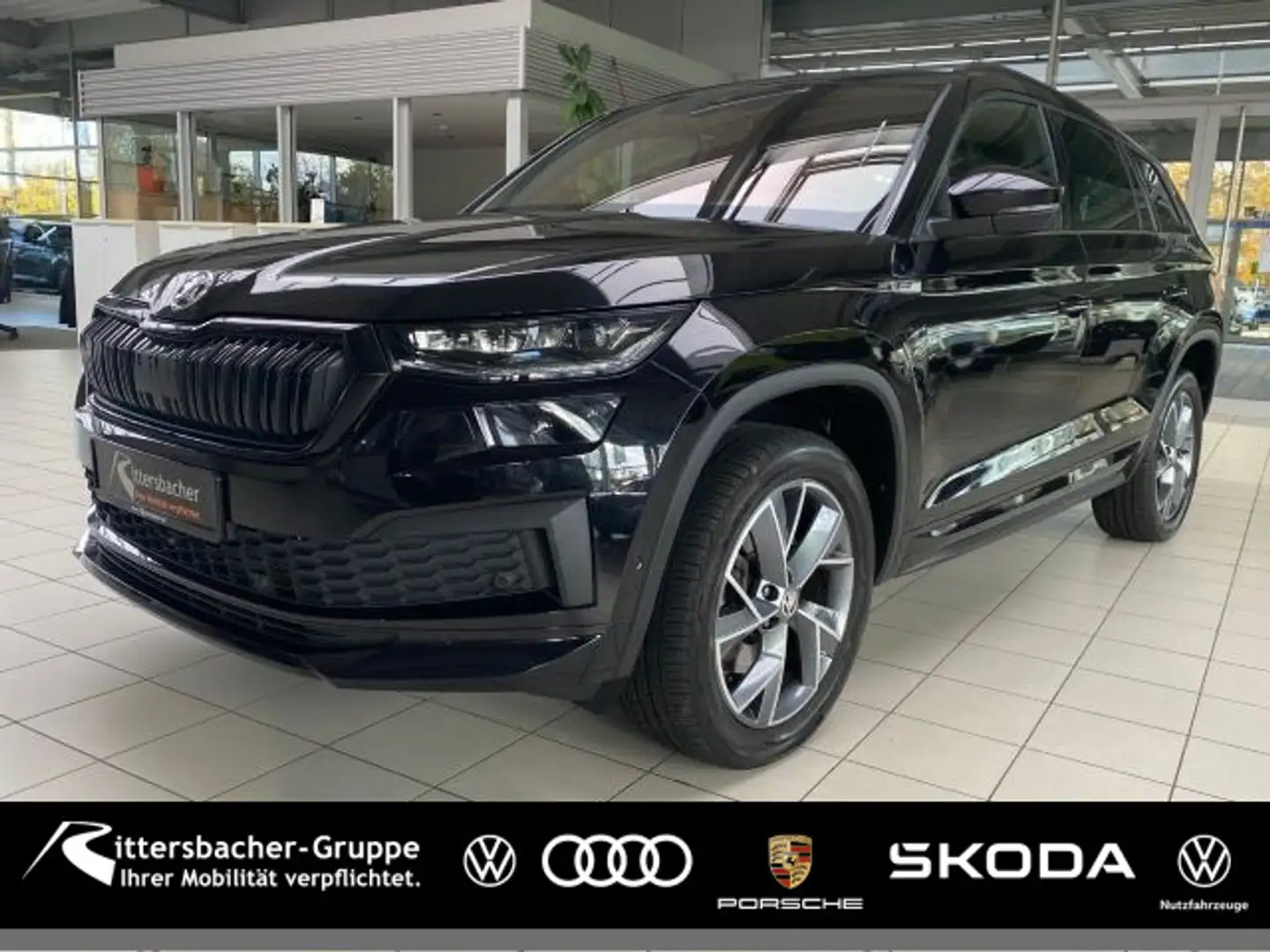 Skoda Kodiaq Sportline 2.0 TDI DSG 4x4 Navi Kamera Schwarz - 1