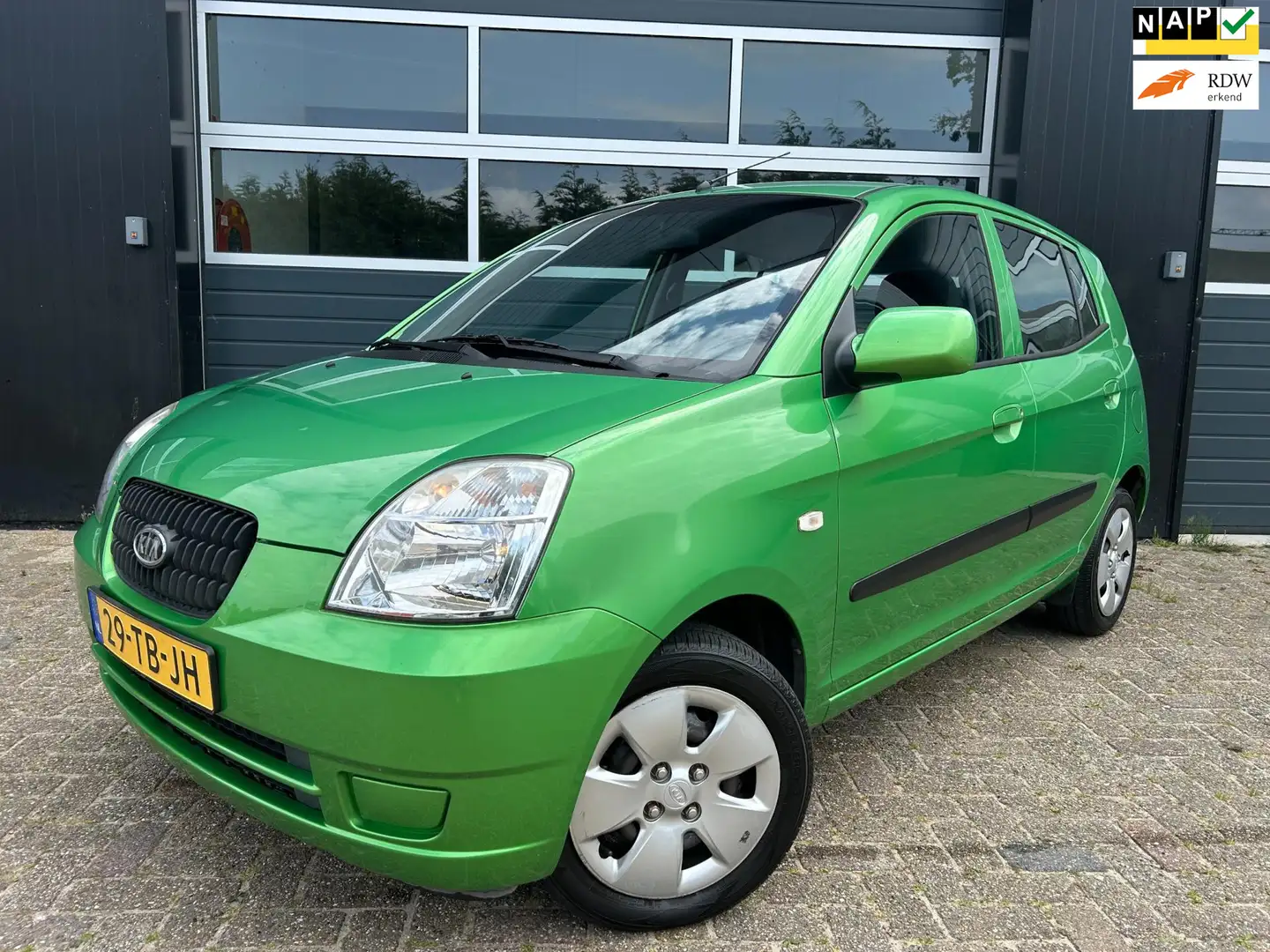 Kia Picanto 1.1 LXE|Leuke auto|Automaat!| Verde - 1