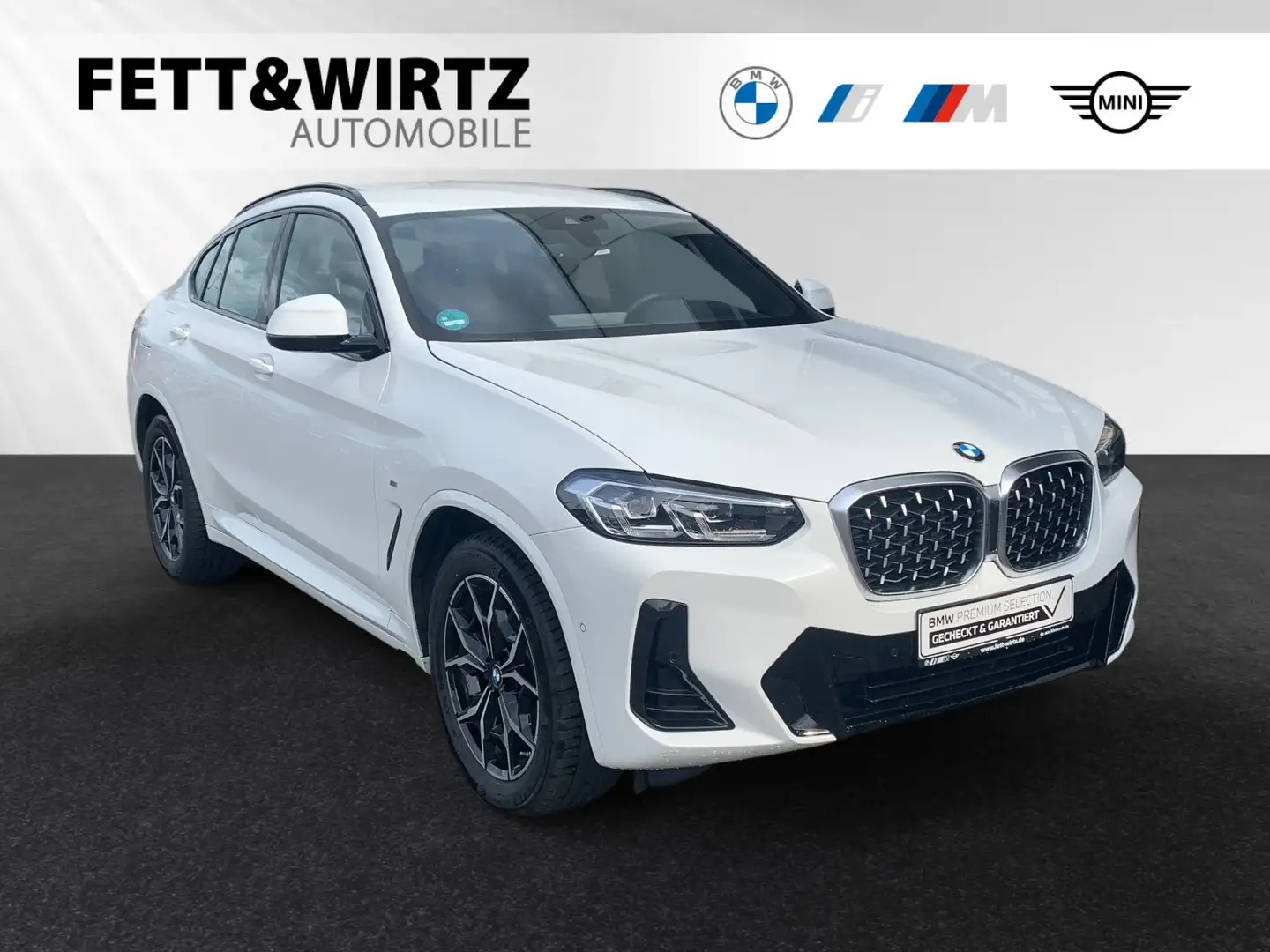 BMW X4 xDrive20d M Sport|AHK|Head-Up|HiFi|PA Weiß - 1