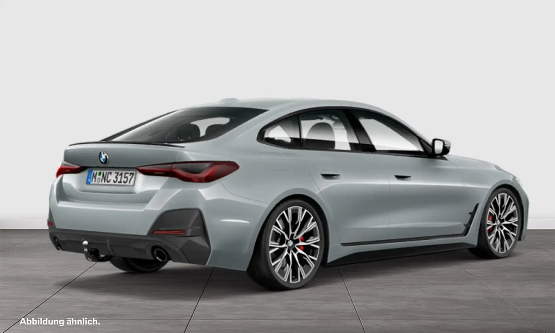 BMW 430 i Gran Coupé M Sport AHK RFK NAVI LED Laser Gris - 2