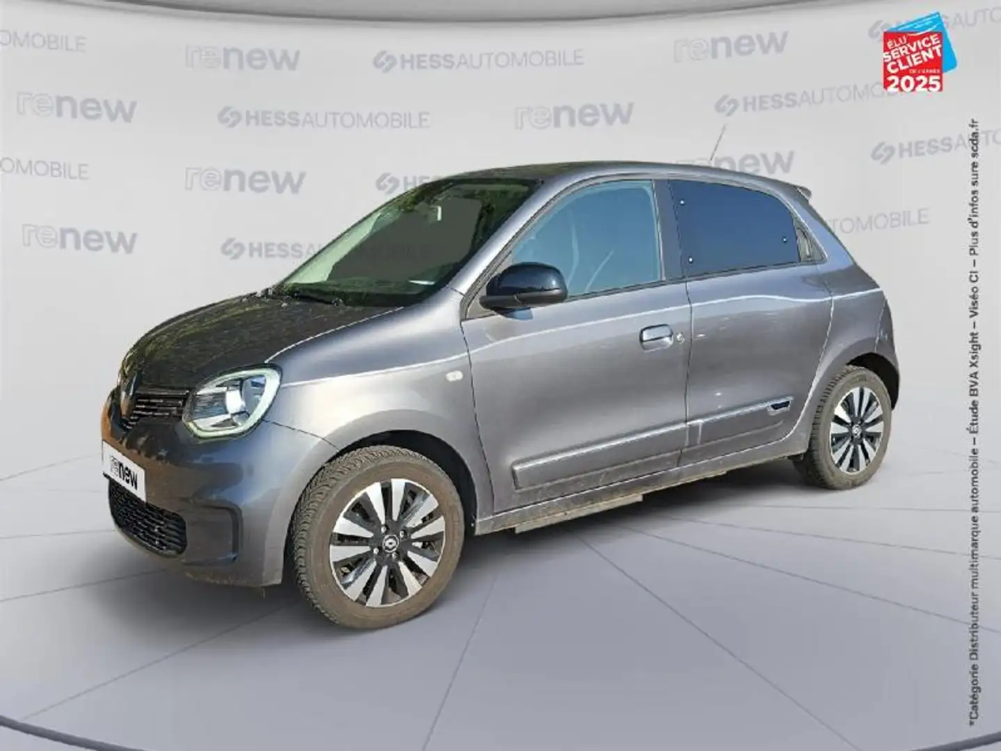 Renault Twingo E-Tech Electric Techno R80 Achat Intégral Camera G Gris - 1