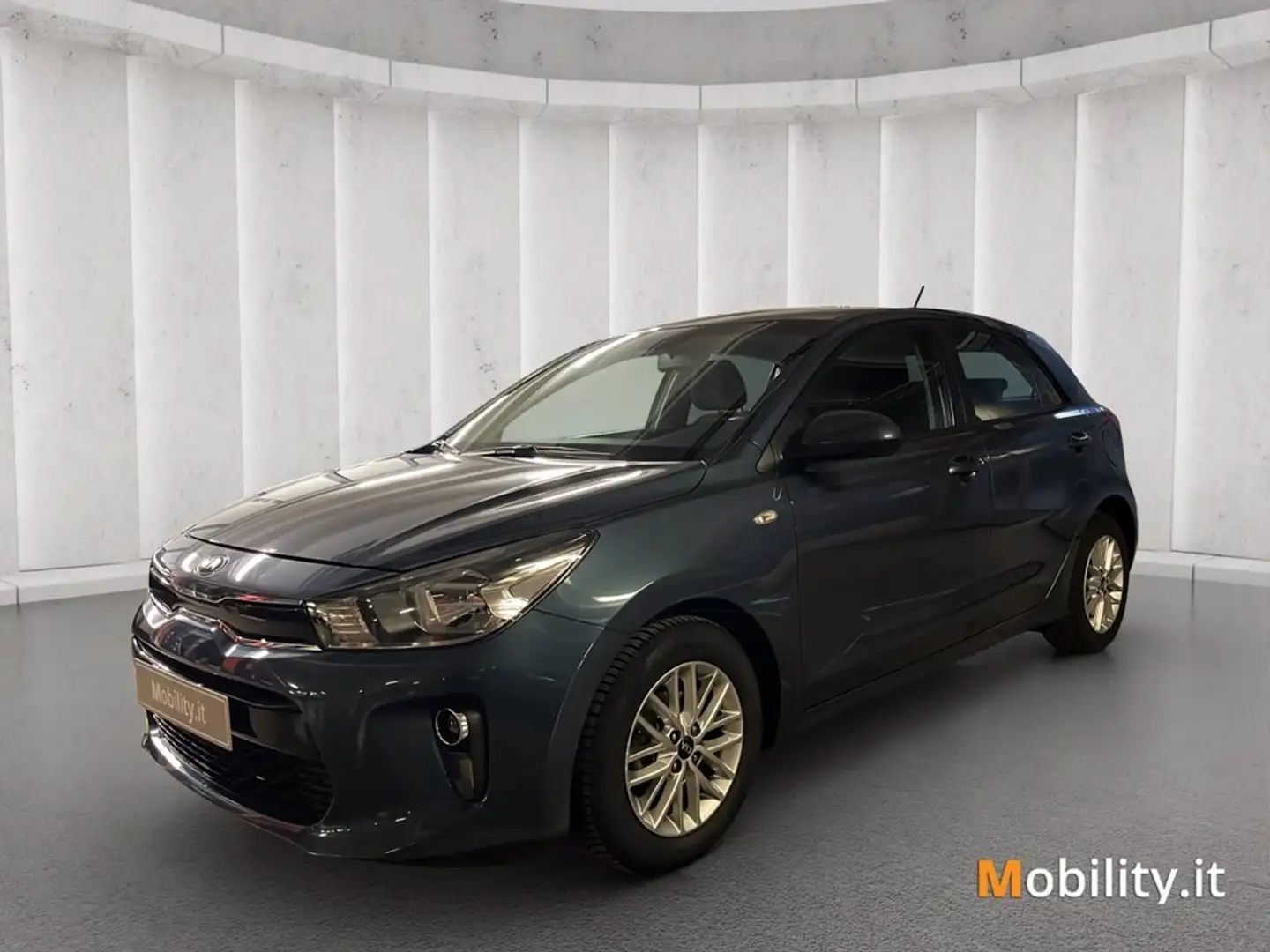 Kia Rio 1.2 mpi City 84cv Bleu - 1