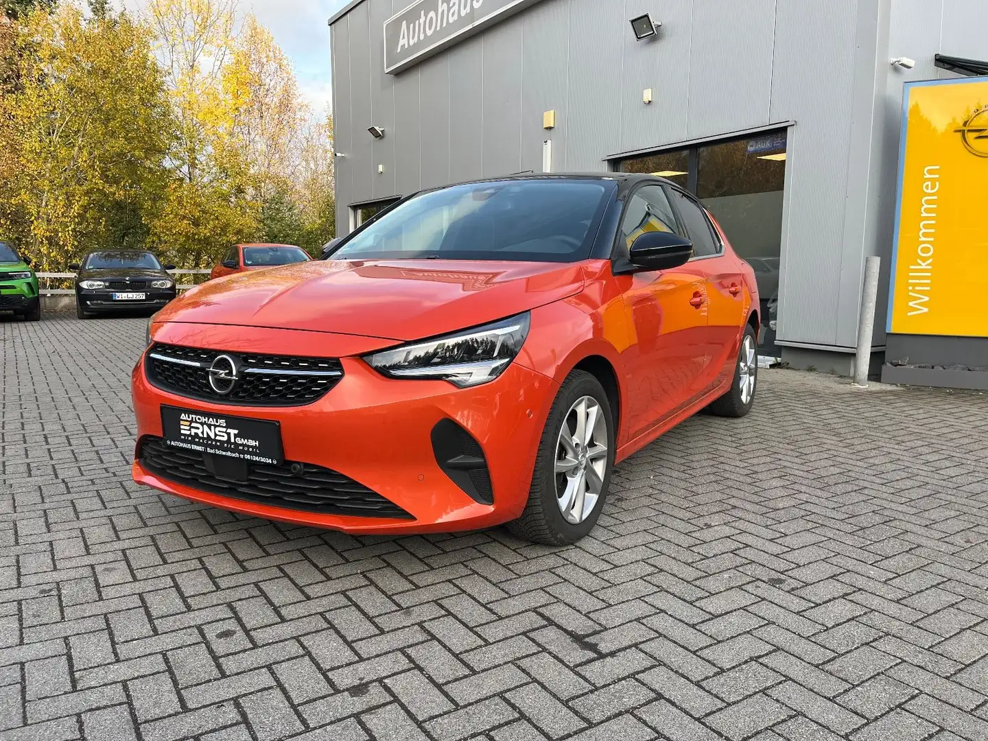 Opel Corsa F Elegance ATM*PDC*SHZ*KLIMA*CARPLAY* Orange - 2
