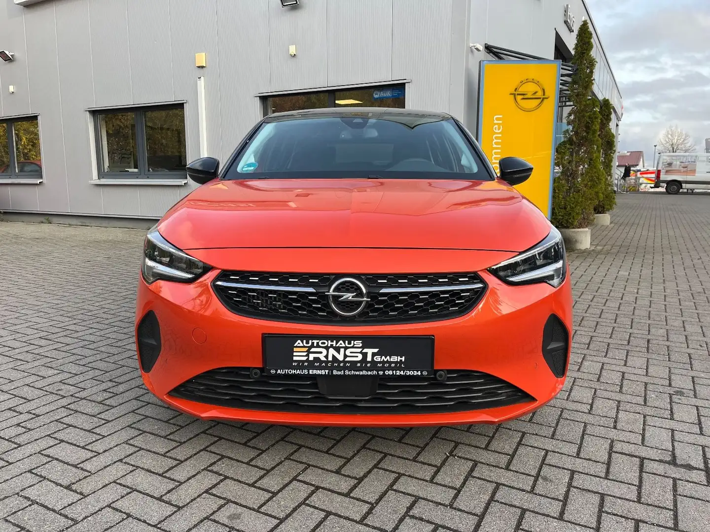 Opel Corsa F Elegance ATM*PDC*SHZ*KLIMA*CARPLAY* Orange - 1