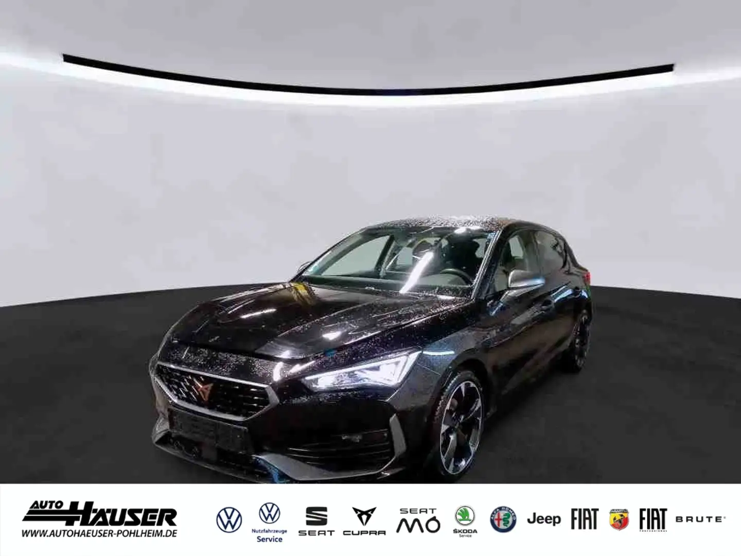 CUPRA Leon 1.5 eTSI DSG NAVI KAMERA PARK ACC LED FULL-LINK SI Schwarz - 1