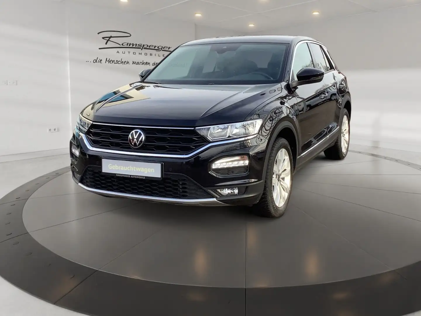 Volkswagen T-Roc 1.5 TSI DSG Sport Navi SHZ Kamera PDC Schwarz - 2