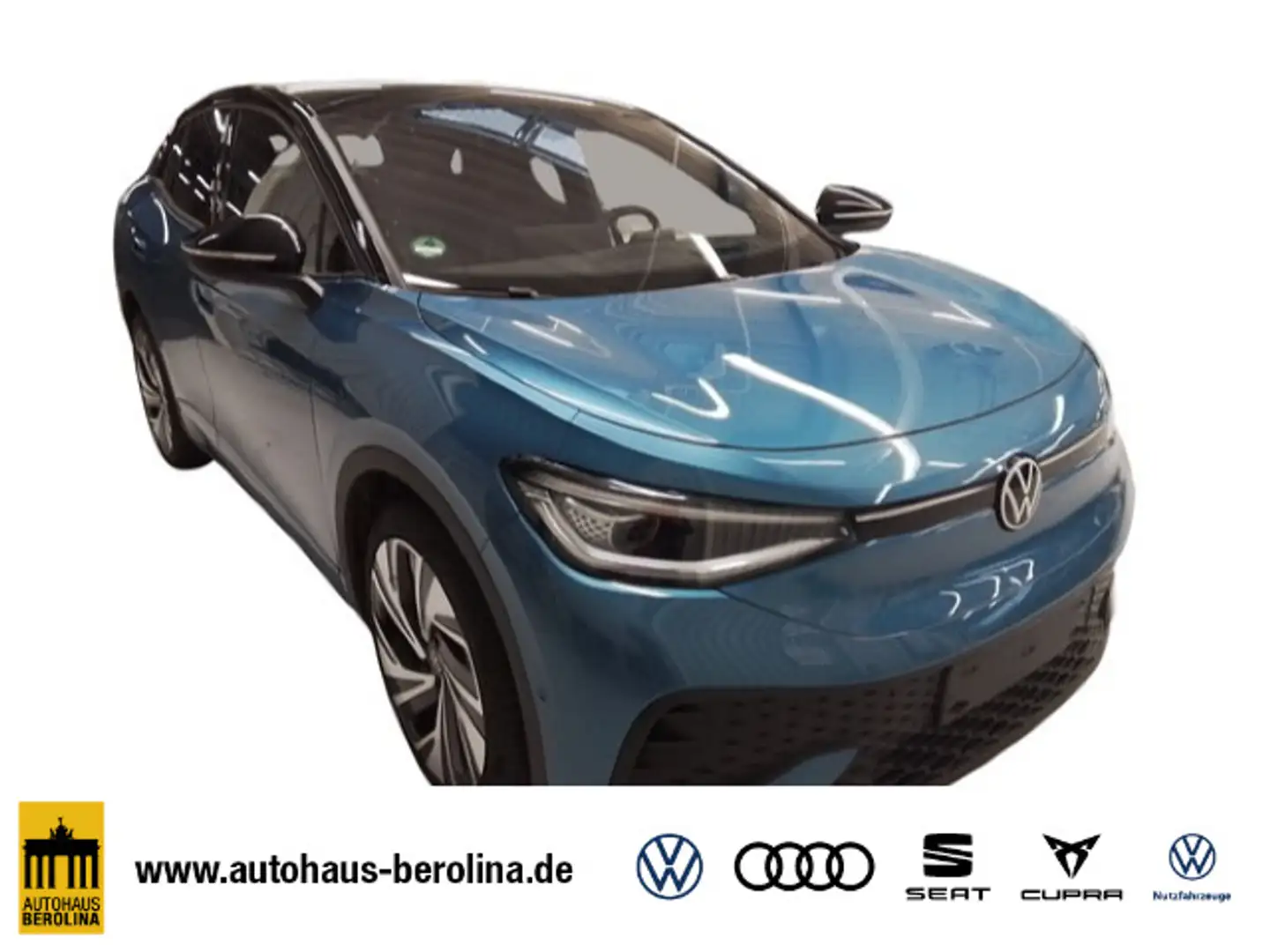 Volkswagen ID.5 Pro *IQ-MATRIX*AR-HuD*AHK*ACC*WärmeP*360°* Blau - 1