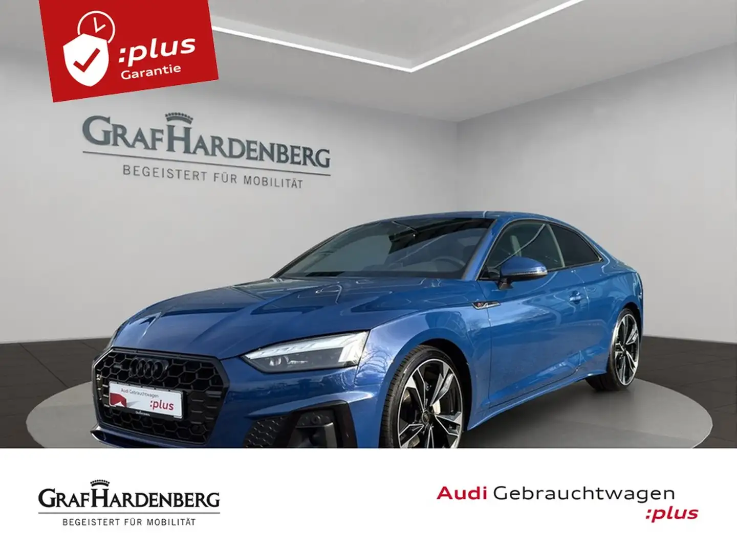 Audi A5 Coupe S-Line 40TDI Quat S-Tr S-Line Interieur Blau - 1