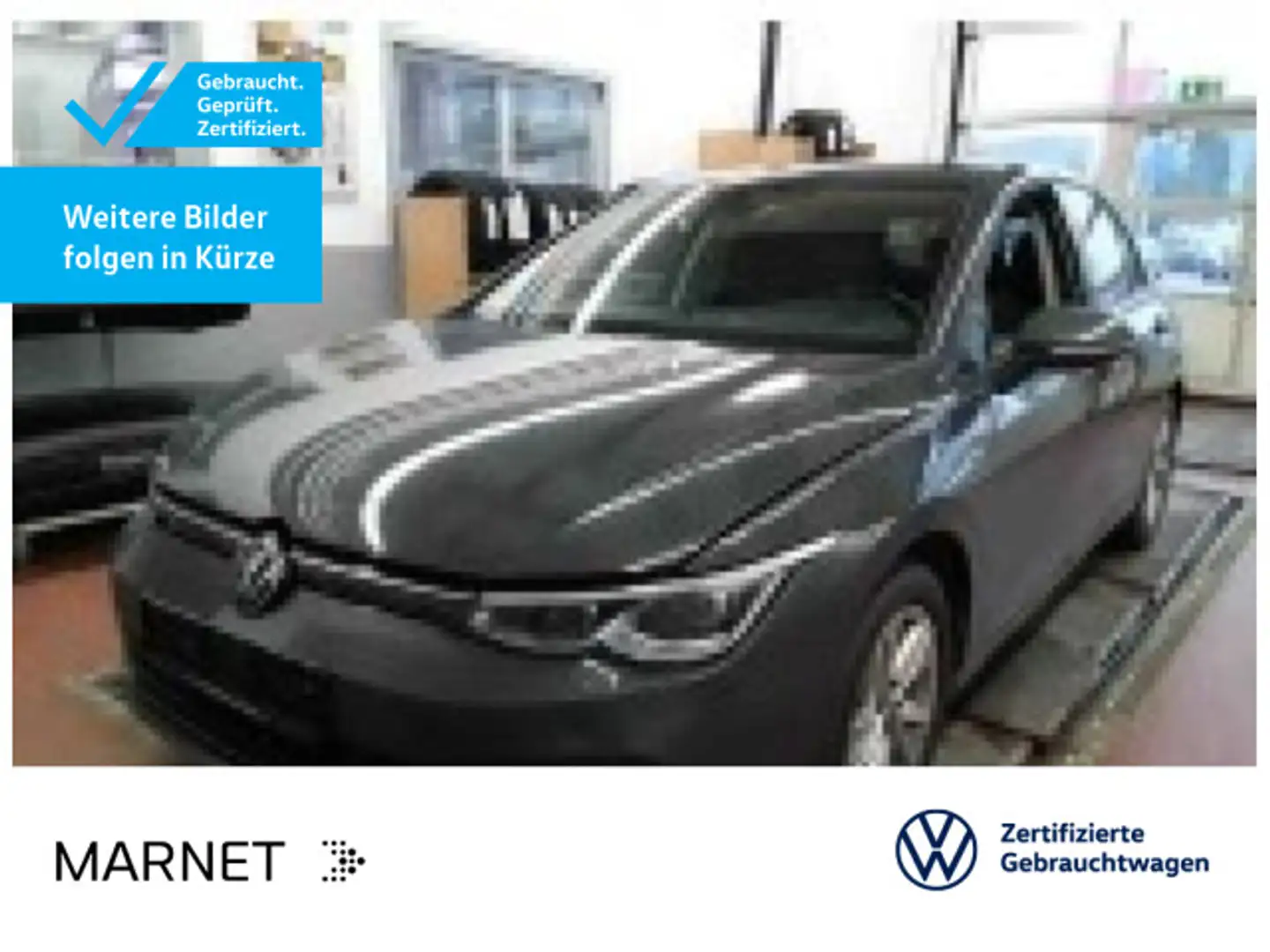 Volkswagen Golf VIII 1.5 TSI Active*Navi*StHzg*IQ-Drive*Kam Grau - 1
