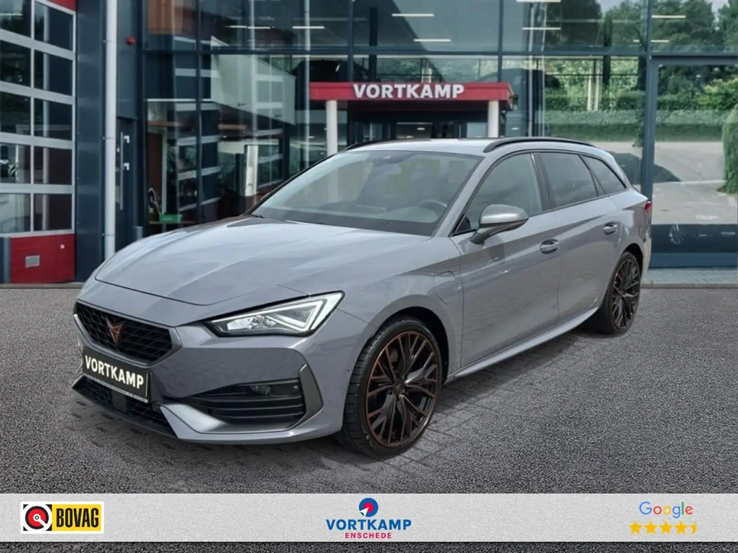 CUPRA Leon 1.4 TSI DSG VZ E-HYBRID CAMERA/NAVI/CARPLAY/ACC/E- Grijs - 1