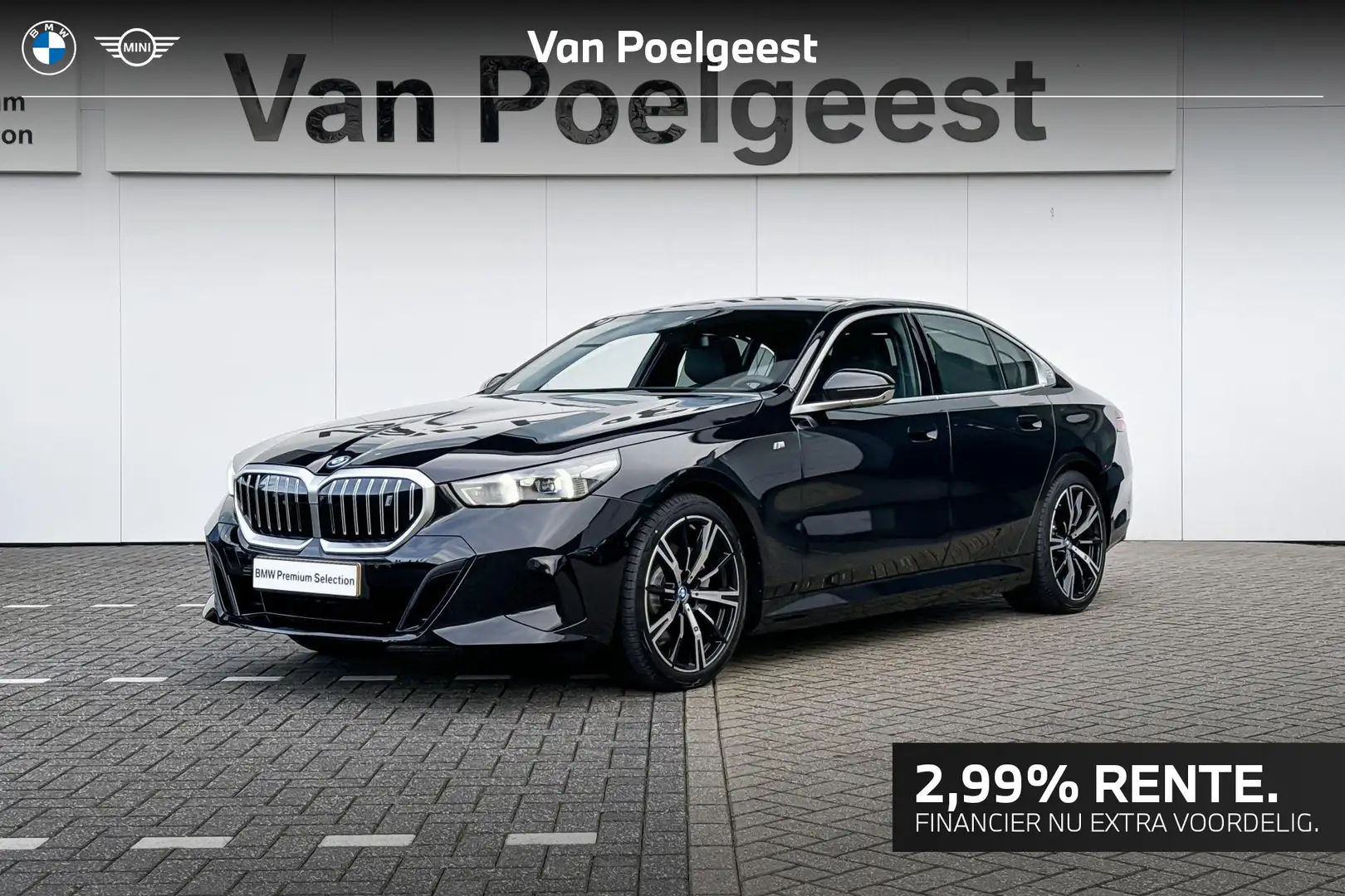 BMW i5 Sedan eDrive40 84 kWh BMW i5 eDrive40 84 kWh Zwart - 1