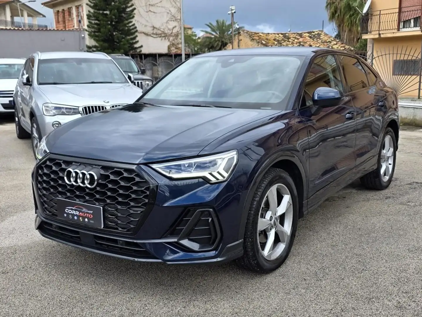 Audi Q3 Q3 35 2.0 tdi S line edition s-tronic luci ambient Blu/Azzurro - 1