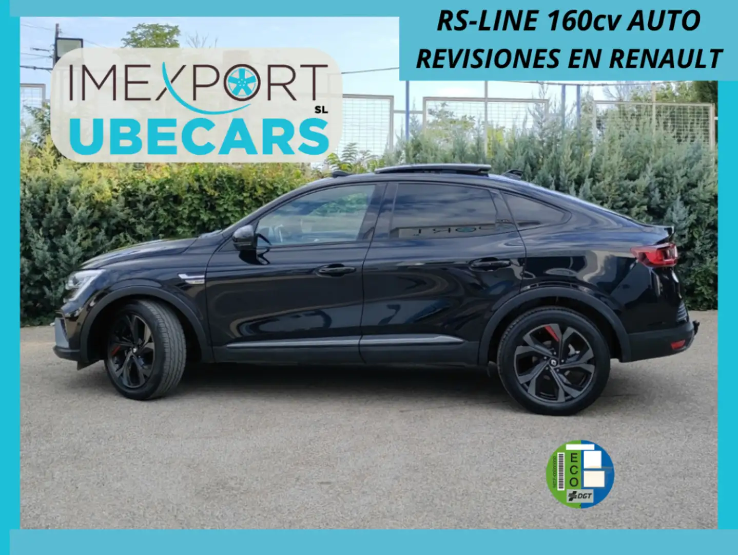 Renault Arkana 1.3 TCe R.S. Line EDC 117kW Negro - 1