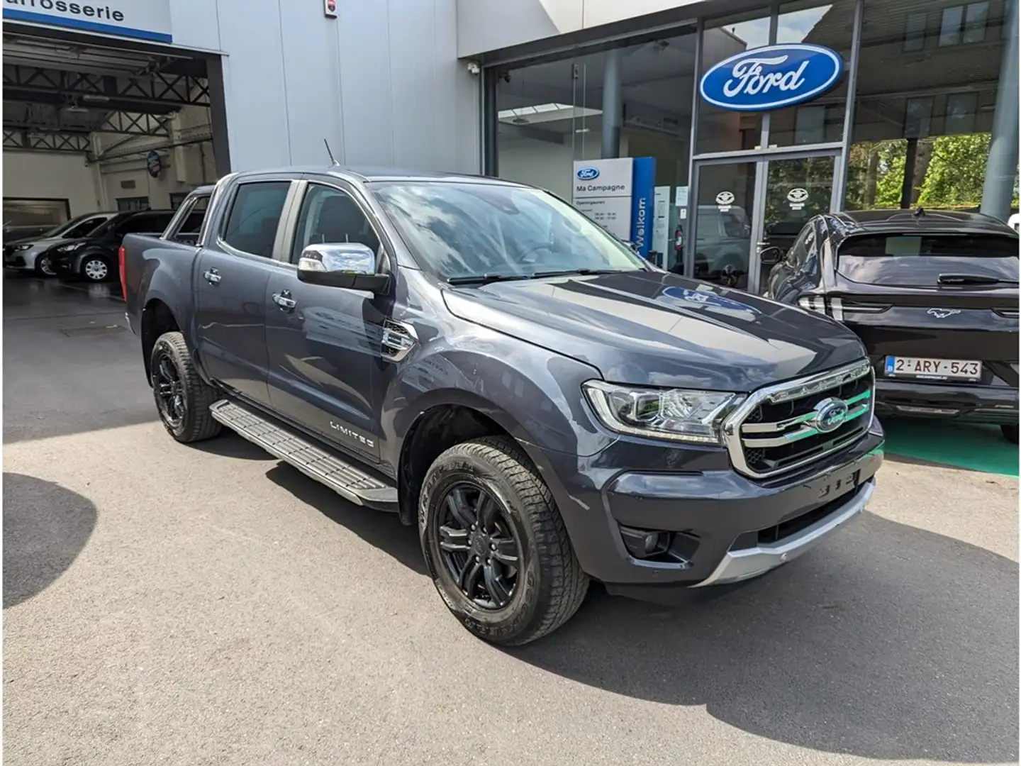 Ford Ranger Limited 2.0BiTurbo 213pk A10 AUTO Gris - 1