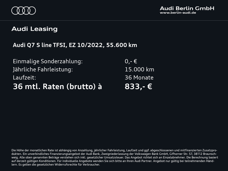 Audi Q7 S line 55 TFSI qu.tiptr. AHK MATRIX RFK PANO — photo 4