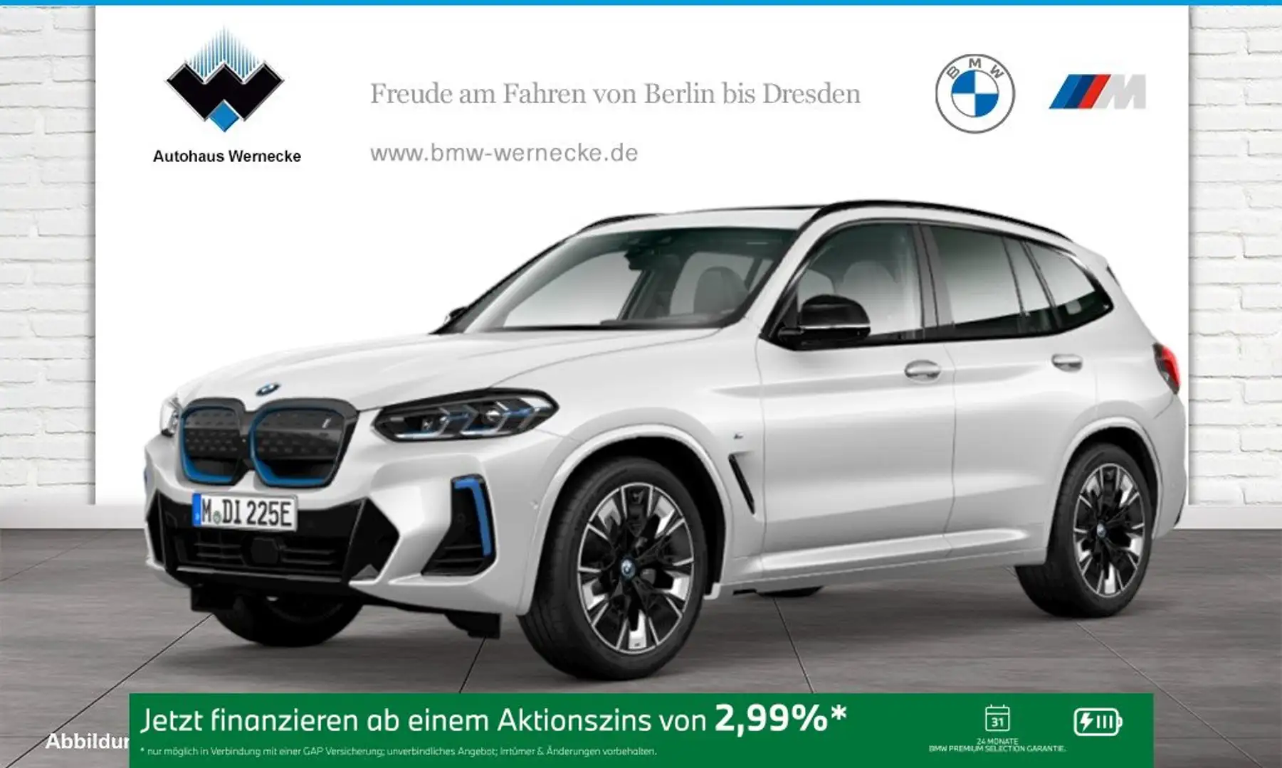 BMW iX3 M Sport Gestiksteuerung Head-Up HK HiFi DAB Blanc - 1