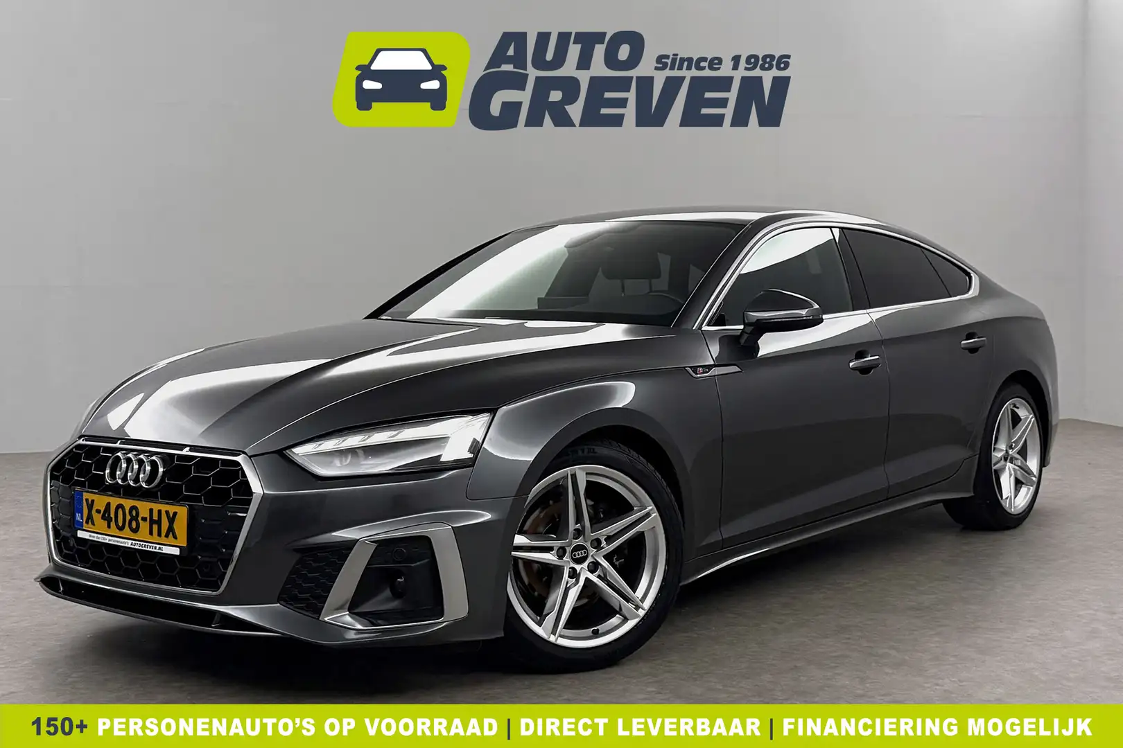 Audi A5 35 TFSI S-Line 150PK Camera LED Virtual Carplay Cl Gris - 1