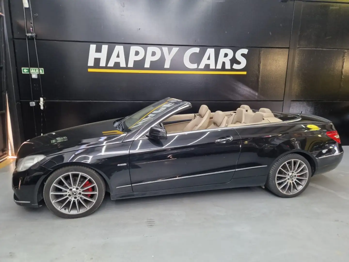 Mercedes-Benz E 220 Cabrio 220CDI BE 7G Plus Negro - 1