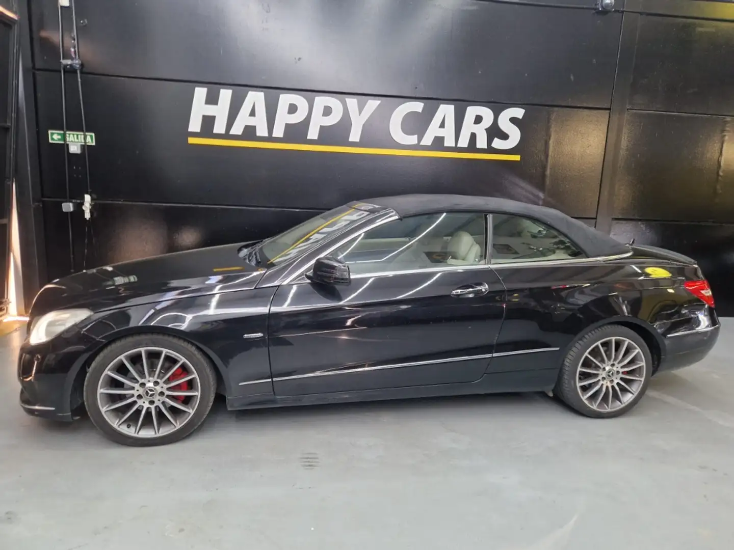 Mercedes-Benz E 220 Cabrio 220CDI BE 7G Plus Negro - 2