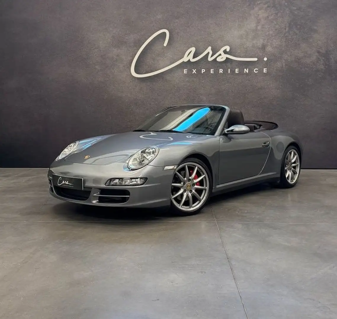 Porsche 997 997 Phase 1 Carrera 4S Cabriolet 3.8 355 cv – IMMAT FRANCE GPS FULL CUIR 25K d’OPTIONS Grau - 1