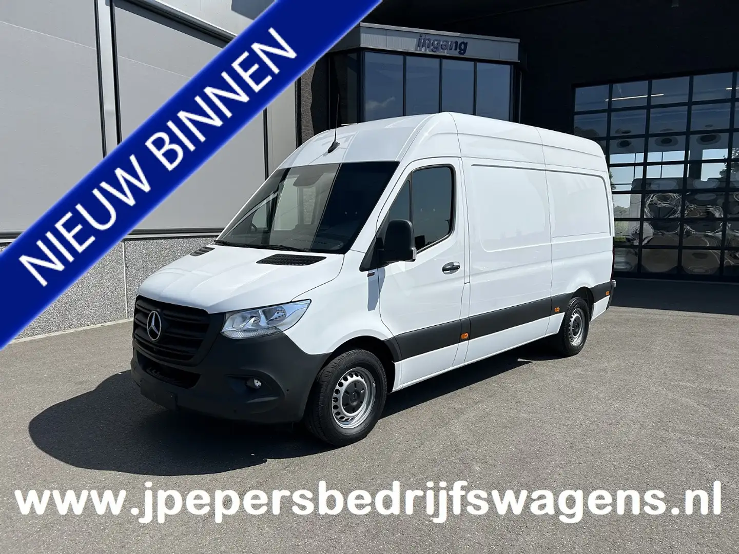 Mercedes-Benz Sprinter 314 CDI RWD L2 H2 MBUX / 360 Camera / Navigatie / Wit - 1